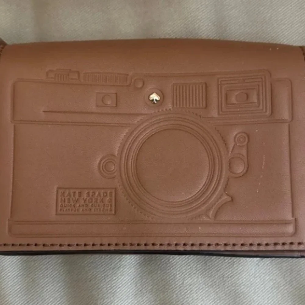 Kate Spade NY Rare Vintage Camera Crossbody Bag